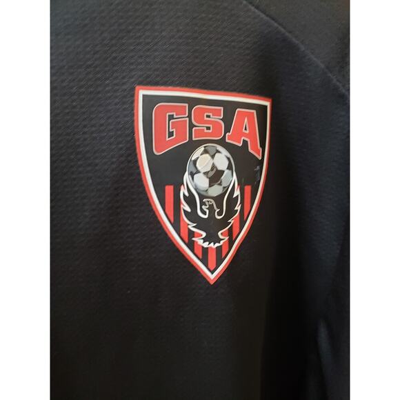 Puma Training 1/4 Zip Jersey Shirt Men's XXL Black Solid Polyester Long Sleeve - Picture 12 of 13